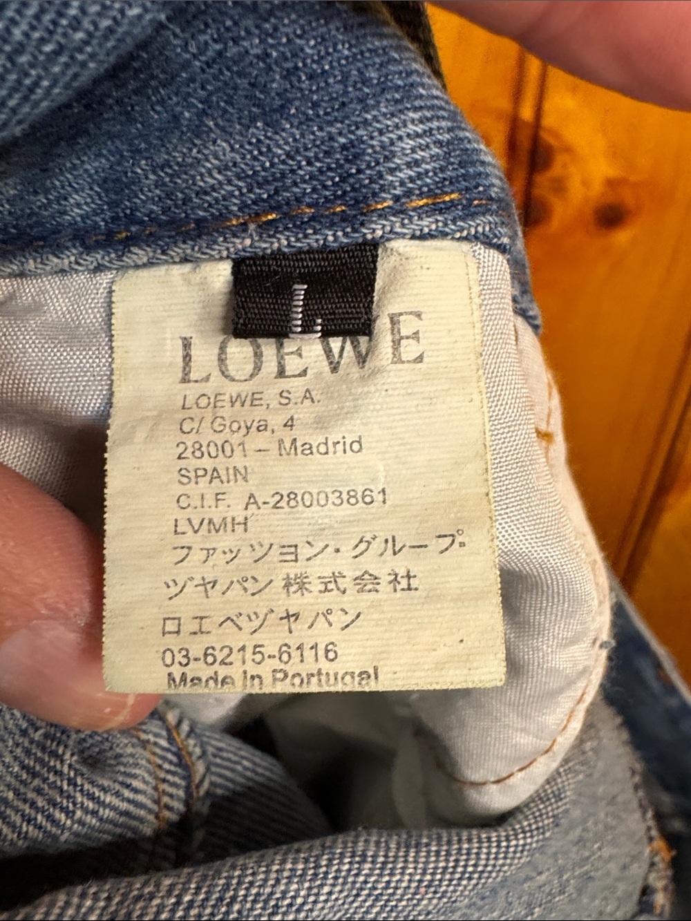Loewe Anagram Baggy Wide-Leg Jeans - Picture 13 of 14